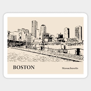 Boston - Massachusetts Sticker